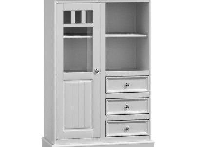 Sideboard Country House Style Living Room Wall Shelves Wood Shelf Bookcase Wardrobe